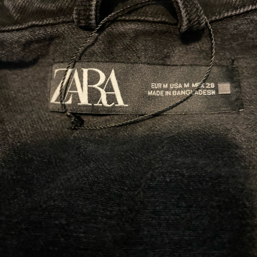 Oversized Zara denim jacket